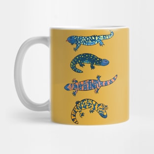 Helodermas on Mustard Mug